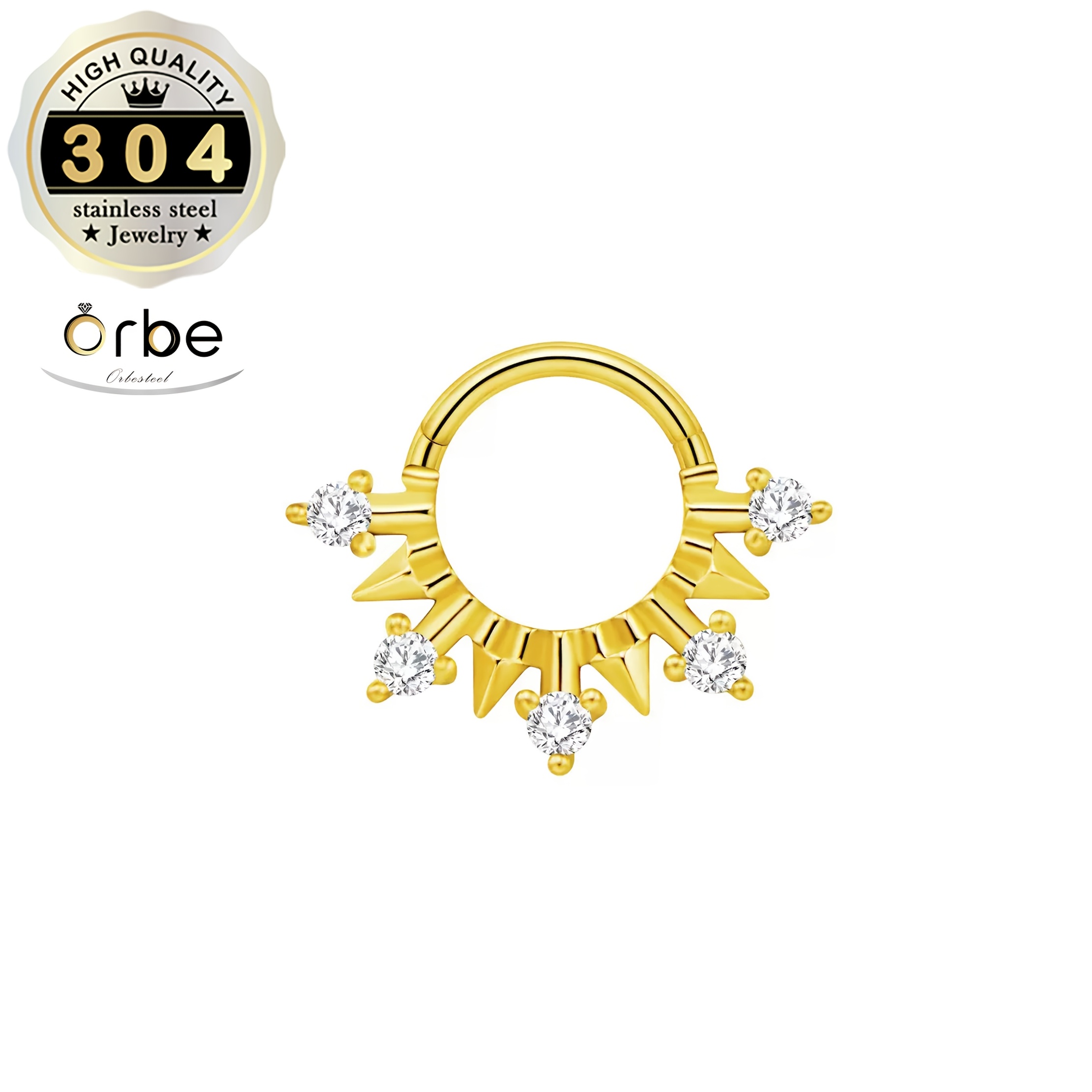 Women's Fashion Pierced Nose Stud, Stylish Design